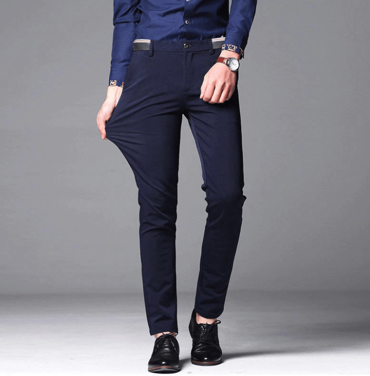 Slim Fit Stretch Formele Broek Belleza