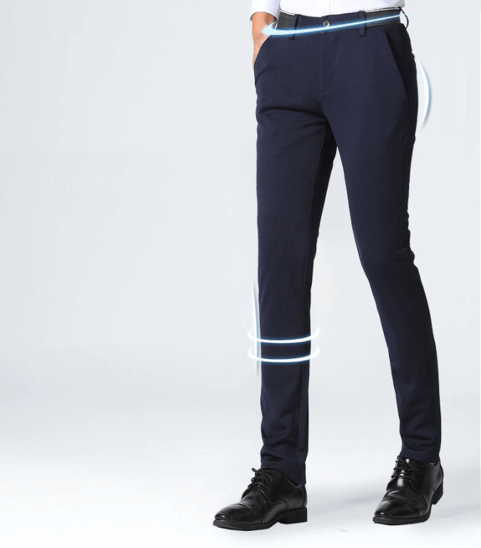 Slim Fit Stretch Formele Broek Belleza