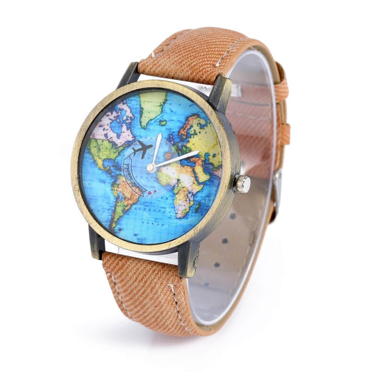 Vintage Traveler's Leather Watch Belleza