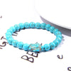 Turquoise Kralen Schildpad Armband! Belleza