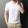 Heren Slim Fit V-hals T-shirt Belleza