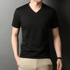 Heren Slim Fit V-hals T-shirt Belleza