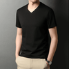 Heren Slim Fit V-hals T-shirt Belleza