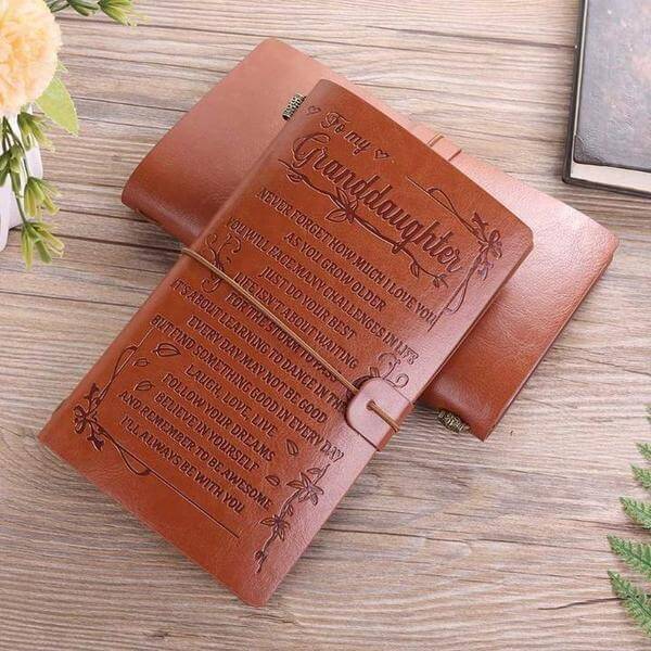 Vintage Gegraveerd Dagboek Belleza