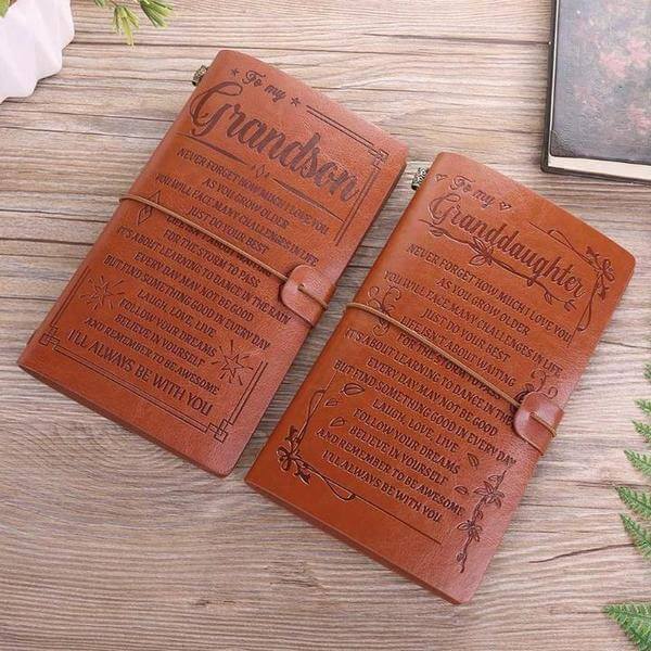 Vintage Gegraveerd Dagboek Belleza