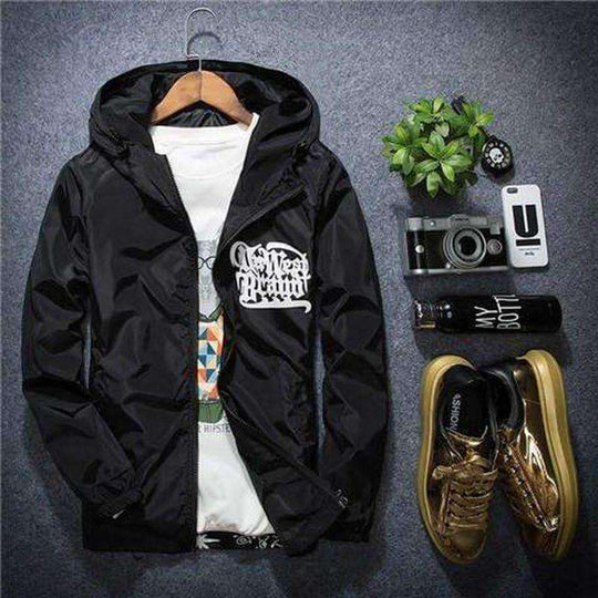 Hooded Windbreaker Jas Belleza