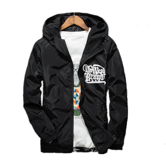 Hooded Windbreaker Jas Belleza