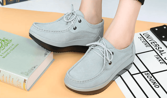 Dames Suède Loafers Belleza