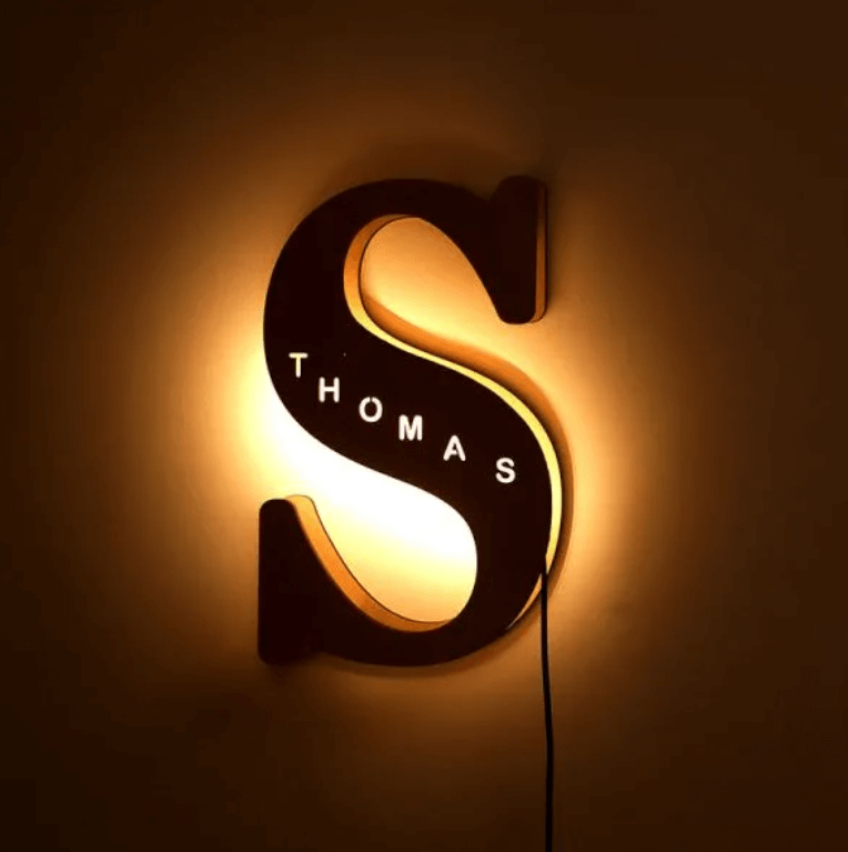 Gepersonaliseerd LED Nachtlampje Belleza