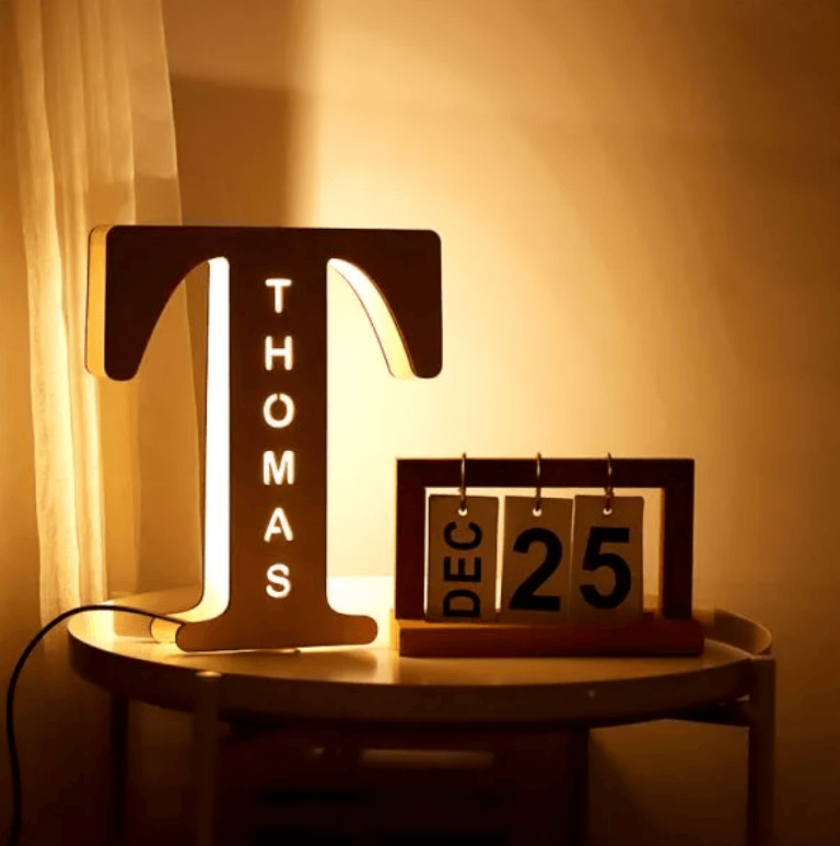 Gepersonaliseerd LED Nachtlampje Belleza